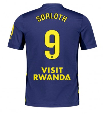 Atletico Madrid Alexander Sorloth #9 Bortatröja 2025-26 Kortärmad